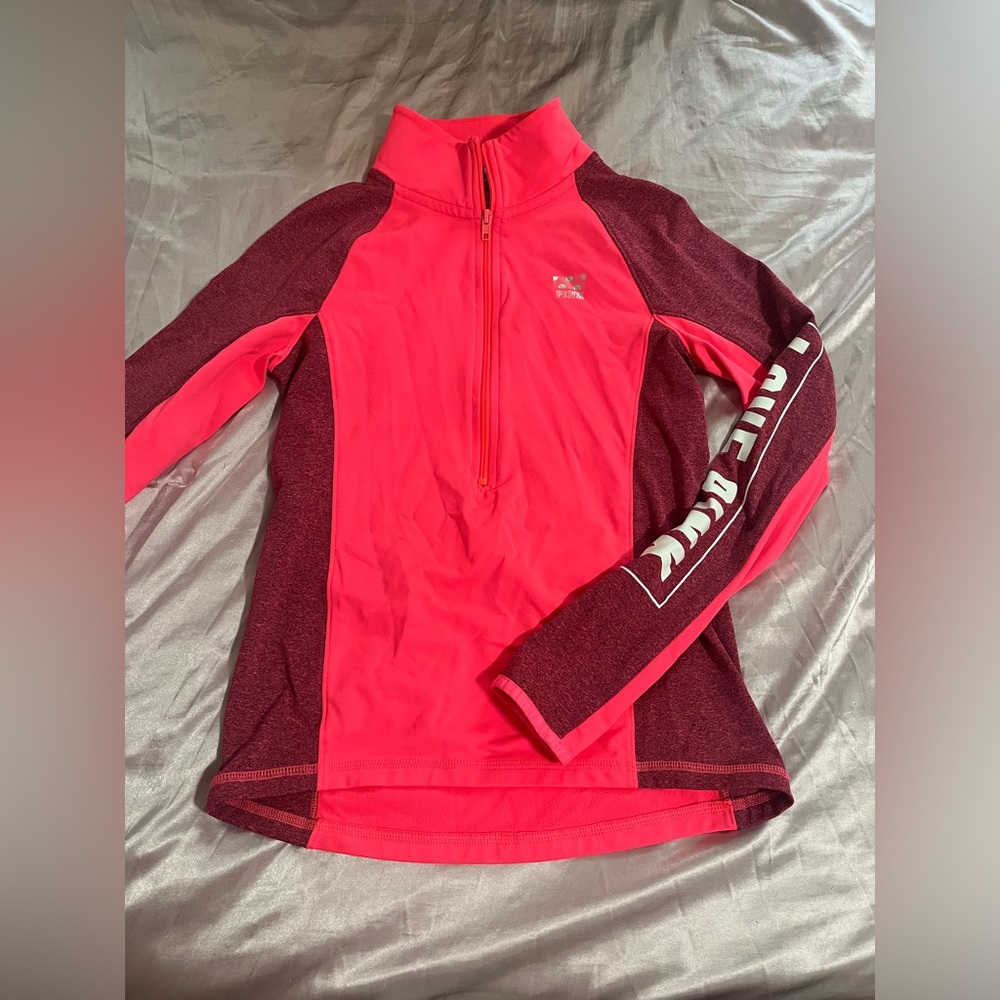 PINK half zip